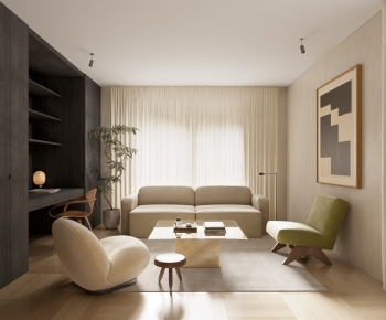 Modern A Living Room-ID:171319015