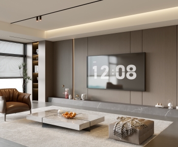 Modern A Living Room-ID:802742005