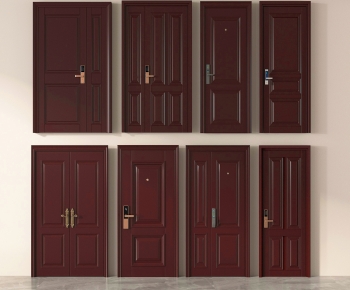 American Style Entrance Door-ID:905319937