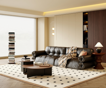 Modern A Living Room-ID:625340942