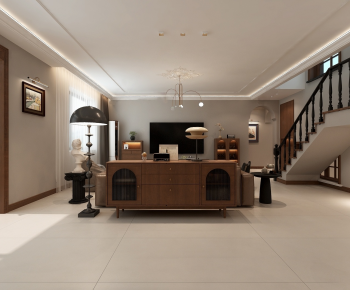 French Style A Living Room-ID:813546902