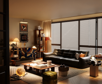 Modern A Living Room-ID:963308859