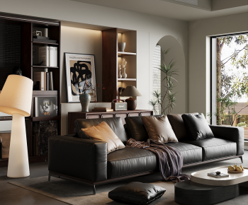 Modern A Living Room-ID:362133983