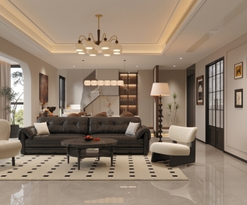 Modern A Living Room-ID:634083037