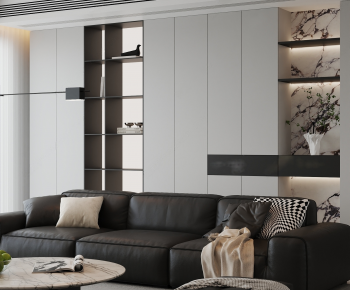 Modern A Living Room-ID:807509906