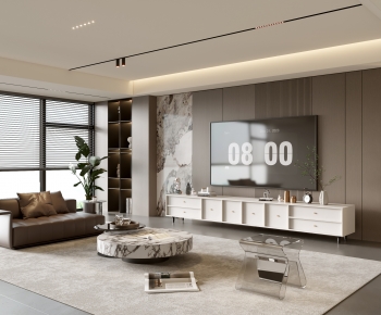 Modern A Living Room-ID:189219958