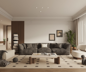 Modern A Living Room-ID:104360625