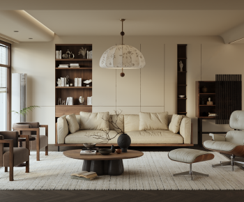 Modern A Living Room-ID:450539111