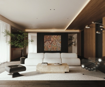 Modern A Living Room-ID:163208962