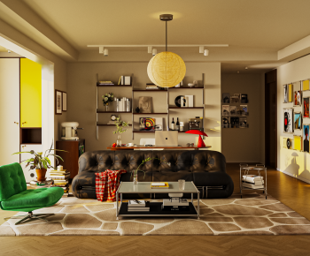 Modern A Living Room-ID:325567968