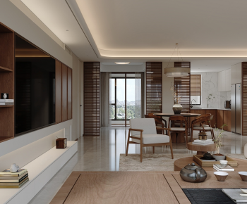 Modern A Living Room-ID:199297907