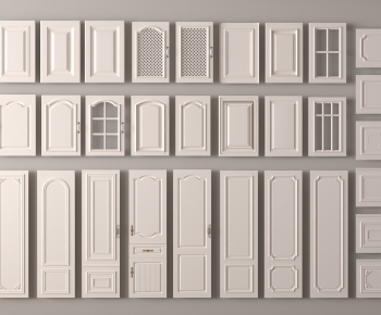 French Style Door Panel-ID:597814082