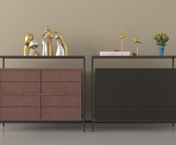 Modern Entrance Cabinet-ID:913373951