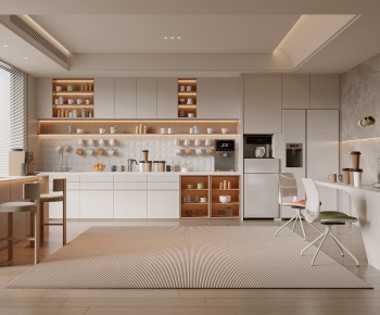 Modern Office Tea Room-ID:872164018