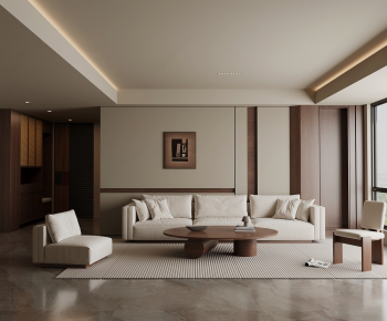 Modern A Living Room-ID:249680047