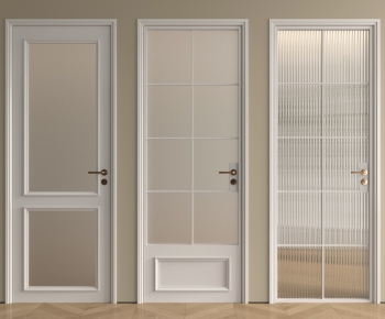 French Style Single Door-ID:701878072