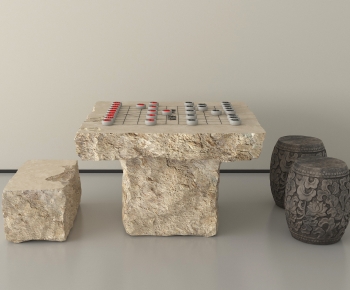 New Chinese Style Outdoor Tables And Chairs-ID:811999088