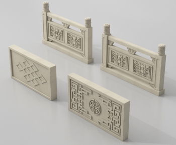 Chinese Style Landscape Wall-ID:220637087