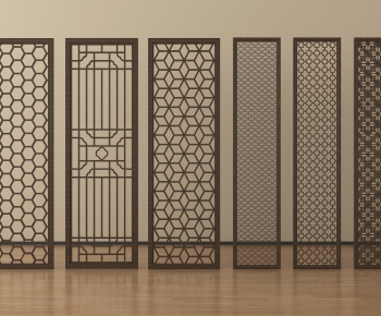 New Chinese Style Wooden Screen Partition-ID:253125918