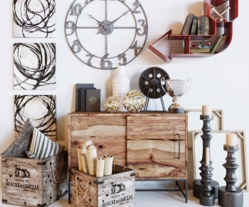 Industrial Style Decorative Set-ID:414079906