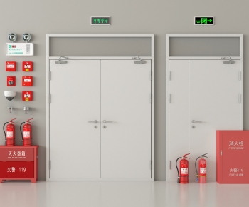 Modern Fire Door-ID:494039068