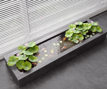 New Chinese Style Plant Landscaping-ID:651839974