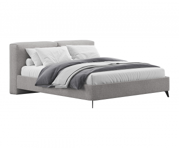 Modern Double Bed-ID:662843945