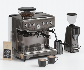 Modern Kitchen Electric Coffee Machine-ID:991875894