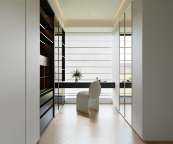 Modern Clothes Storage Area-ID:972963095