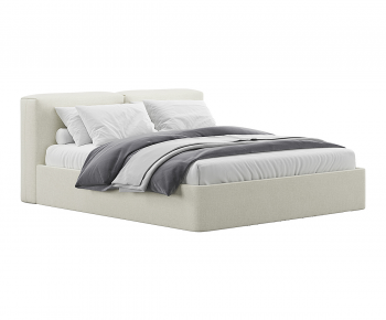 Modern Double Bed-ID:369901901