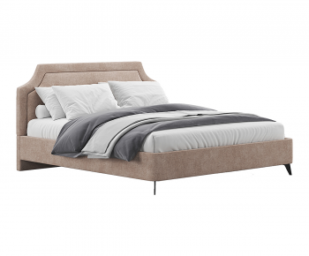 Modern Double Bed-ID:224380024