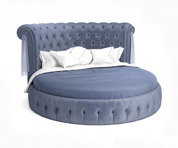 Modern Round Bed-ID:210113058