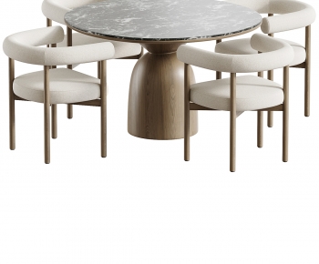 Modern Dining Table And Chairs-ID:758378034