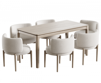 Modern Dining Table And Chairs-ID:340606939