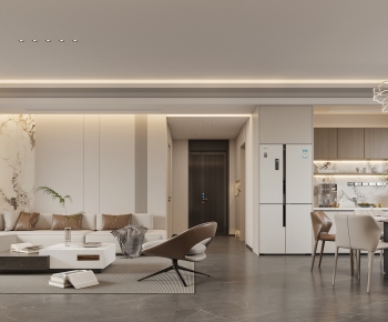 Modern A Living Room-ID:441622972