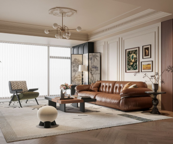 French Style A Living Room-ID:109823949