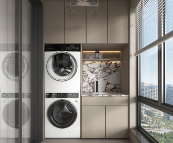 Modern Laundry Cabinet-ID:270609934