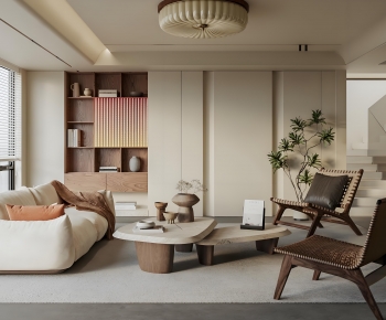 Modern A Living Room-ID:830840119