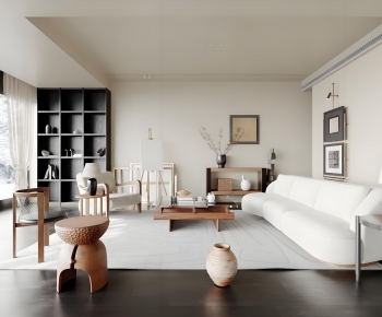 Modern A Living Room-ID:932341103