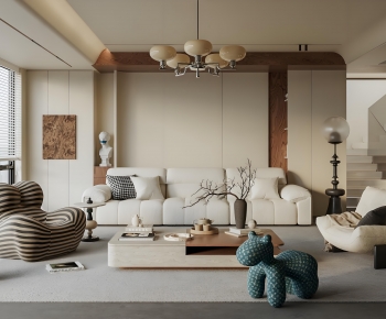 Modern A Living Room-ID:291229014