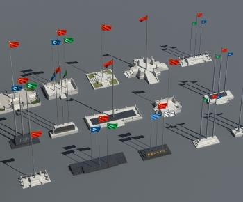 Modern Building Component-ID:737273937