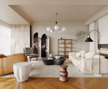 Modern A Living Room-ID:306955106