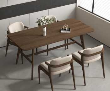 Modern Dining Table And Chairs-ID:318674094