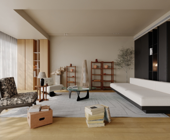 Modern A Living Room-ID:378153097