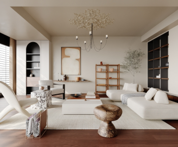 Modern A Living Room-ID:837985043