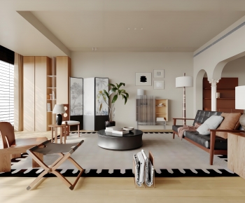 Modern A Living Room-ID:214690925