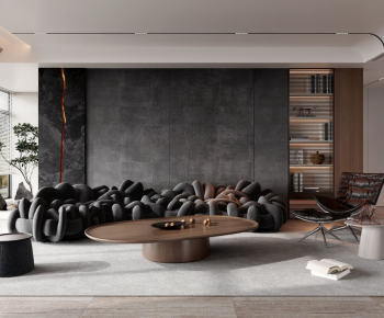 Modern A Living Room-ID:984390972