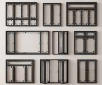 New Chinese Style Window-ID:506573926