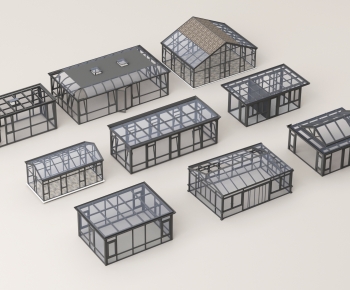 Modern Glass Sunshine Room-ID:230114943