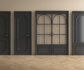 French Style Single Door-ID:503120429